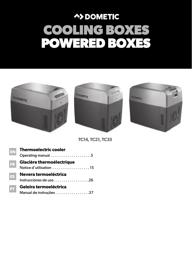 Image de la première page du manuel de l'appareil Tropicool TC21