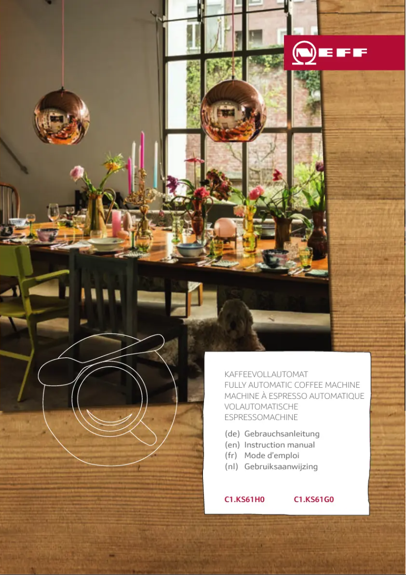 Page 1 de la notice Manuel utilisateur Neff C17KS61H0