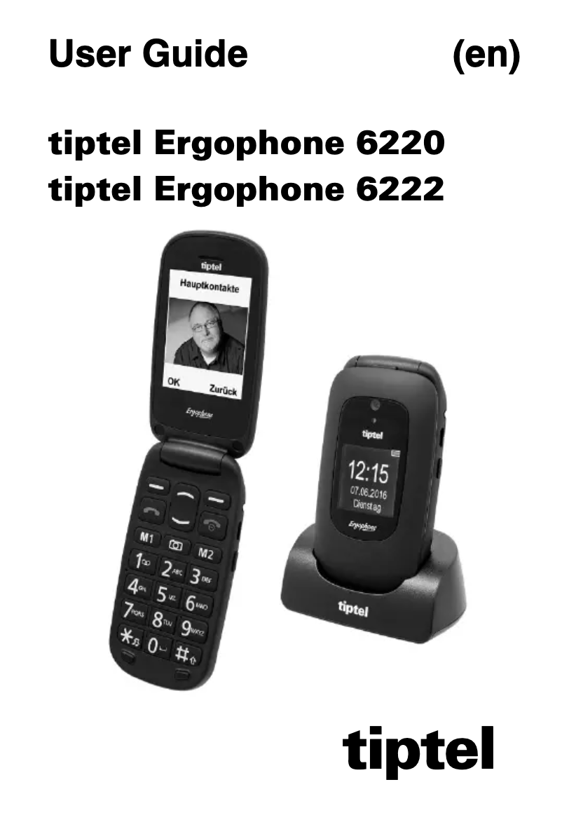 Image de la première page du manuel de l'appareil Ergophone 6220