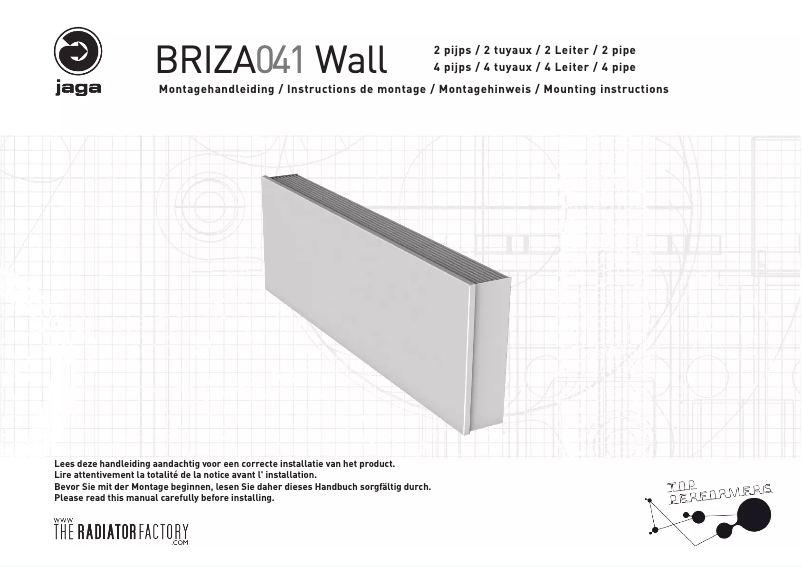 Página 1 del manual Manual de usuario Jaga BRIZA041 Wall