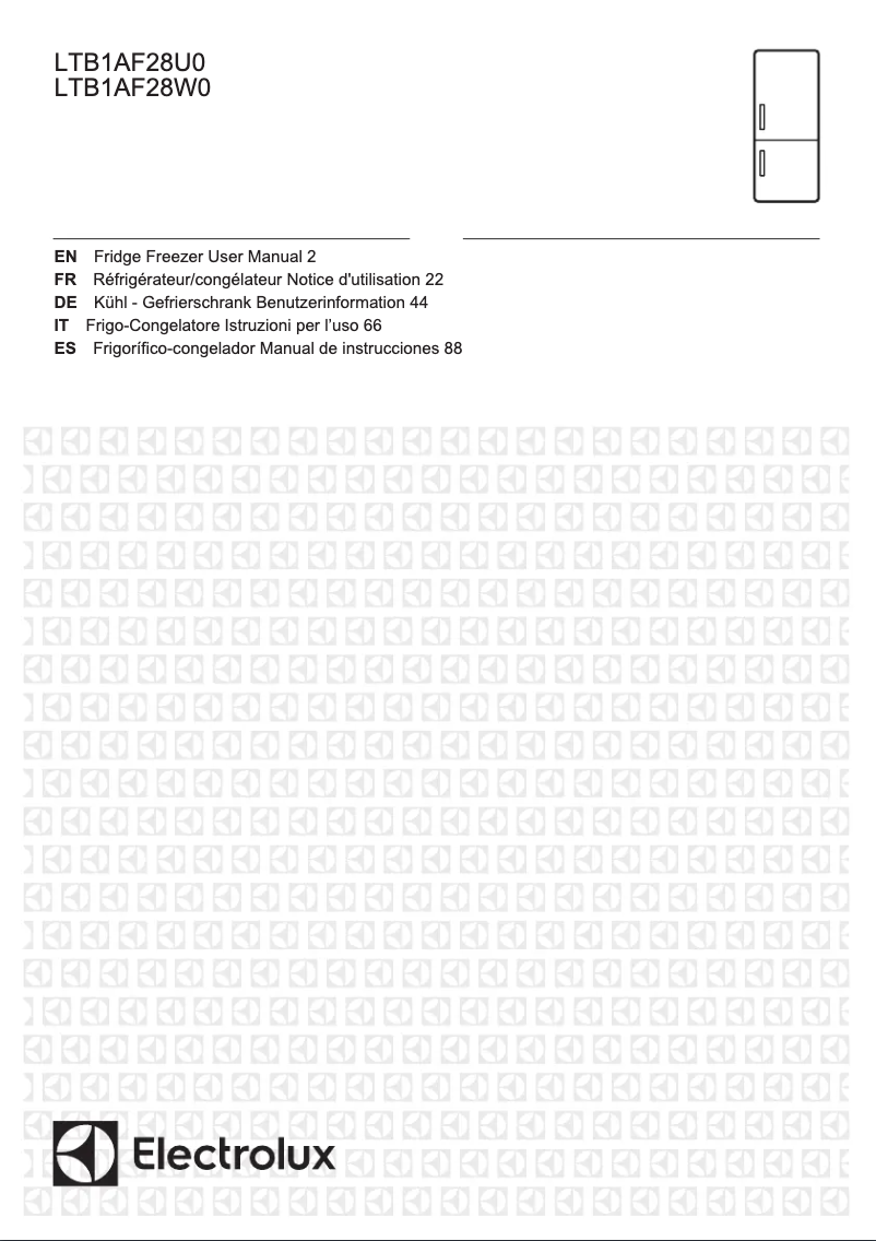 Page n°1 - Manuel utilisateur Electrolux LTB1AF28U0