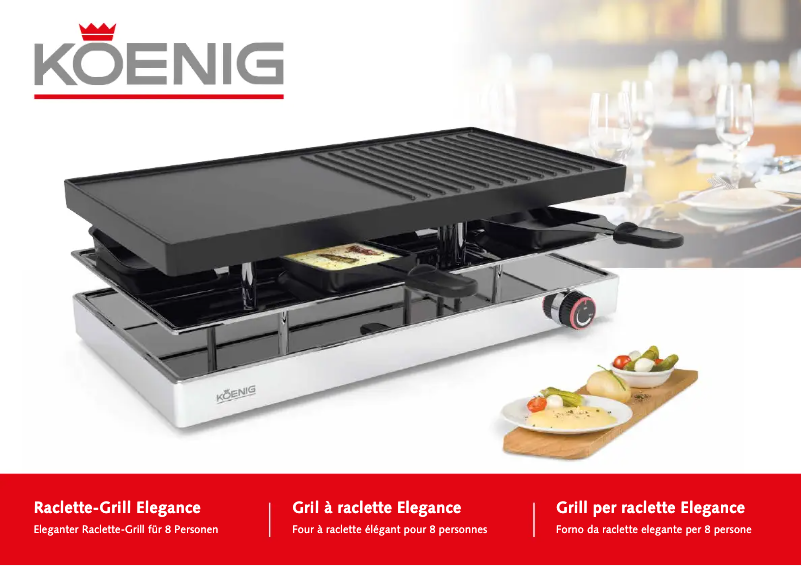 Page 1 de la notice Manuel utilisateur Koenig B02247