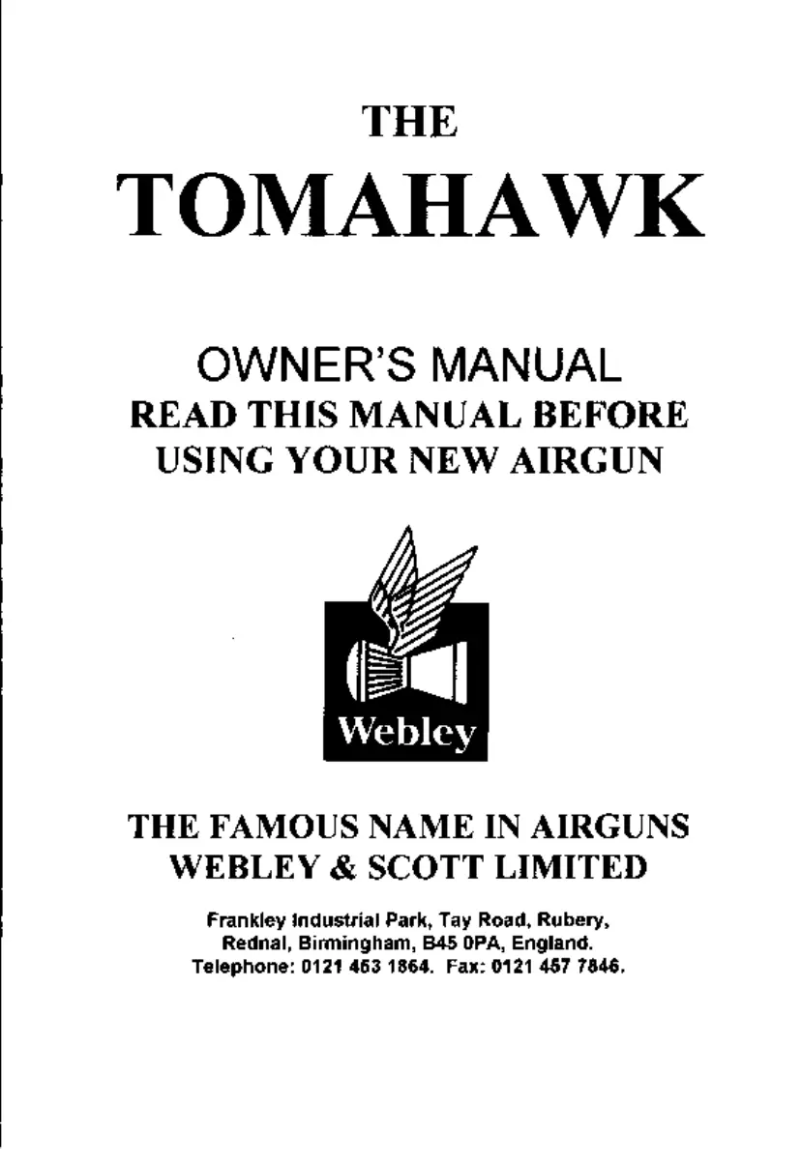 Image de la première page du manuel de l'appareil Tomahawk