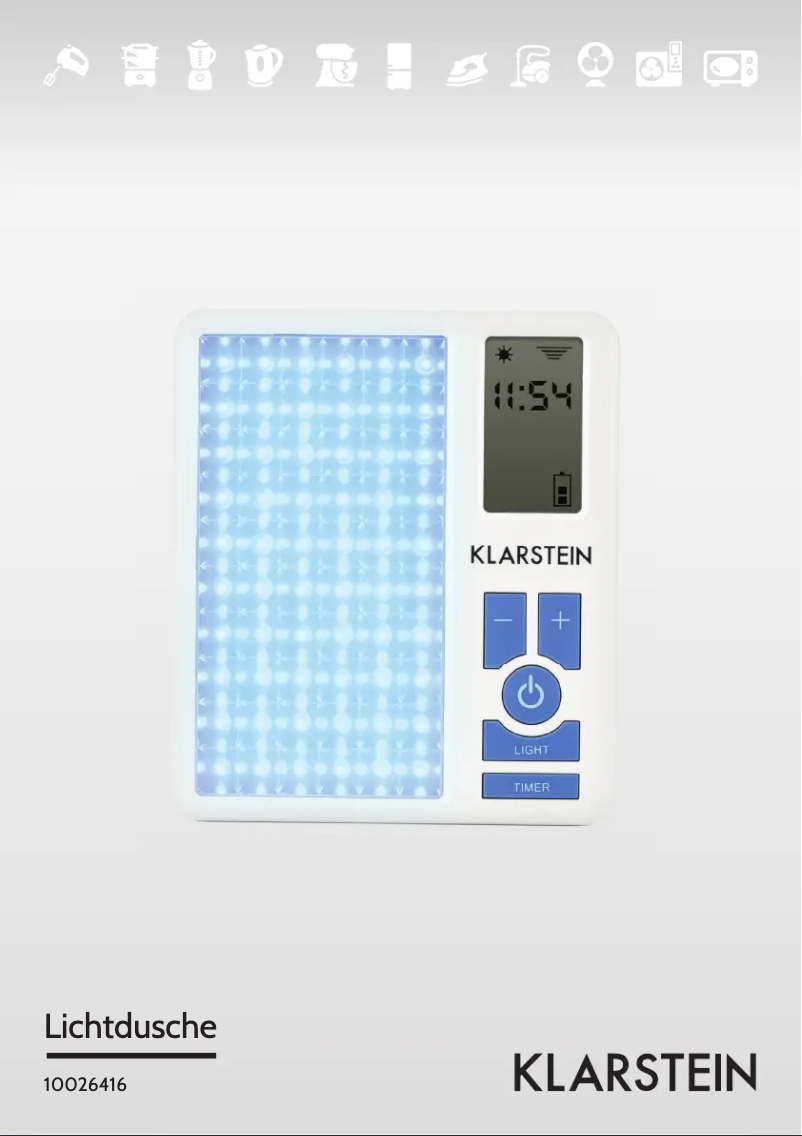 Page 1 de la notice Manuel utilisateur Klarstein 10026416