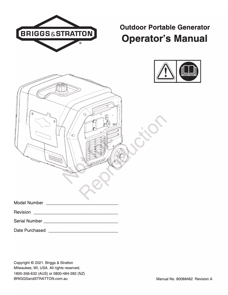 Image de la première page du manuel de l'appareil P4500