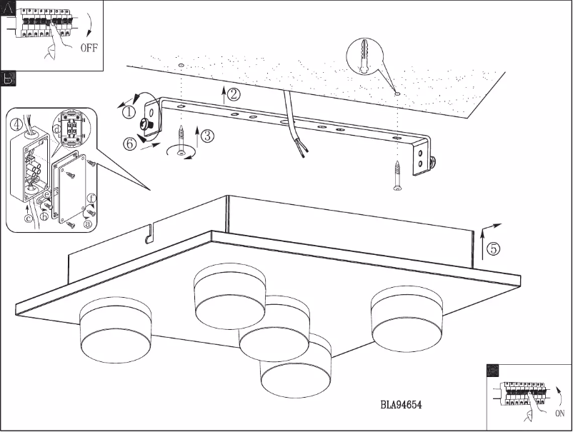 Page n°1 - Manuel utilisateur Eglo Romendo