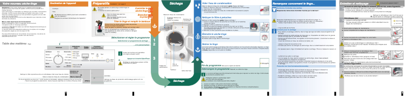 Page 1 de la notice Manuel utilisateur Siemens WT44E300FF