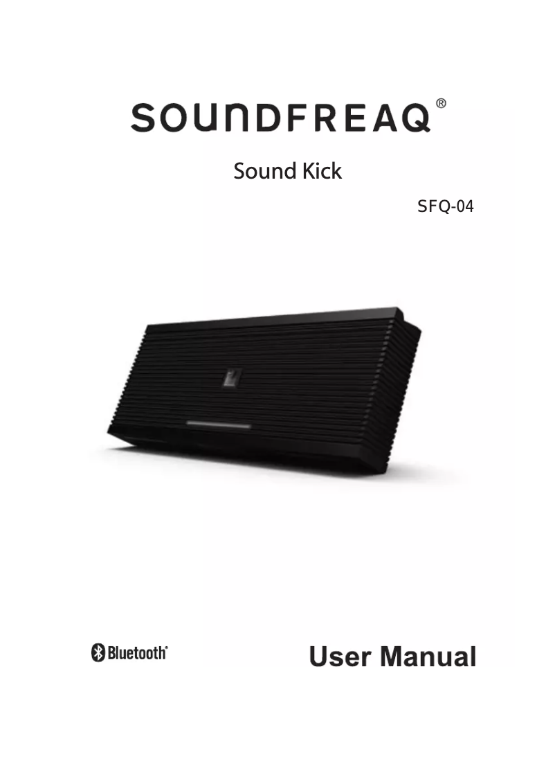 Page n°1 - Manuel utilisateur Soundfreaq Sound Kick SFQ-04