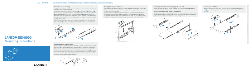 Page n°1 - Manuel utilisateur Lancom ISG-8000