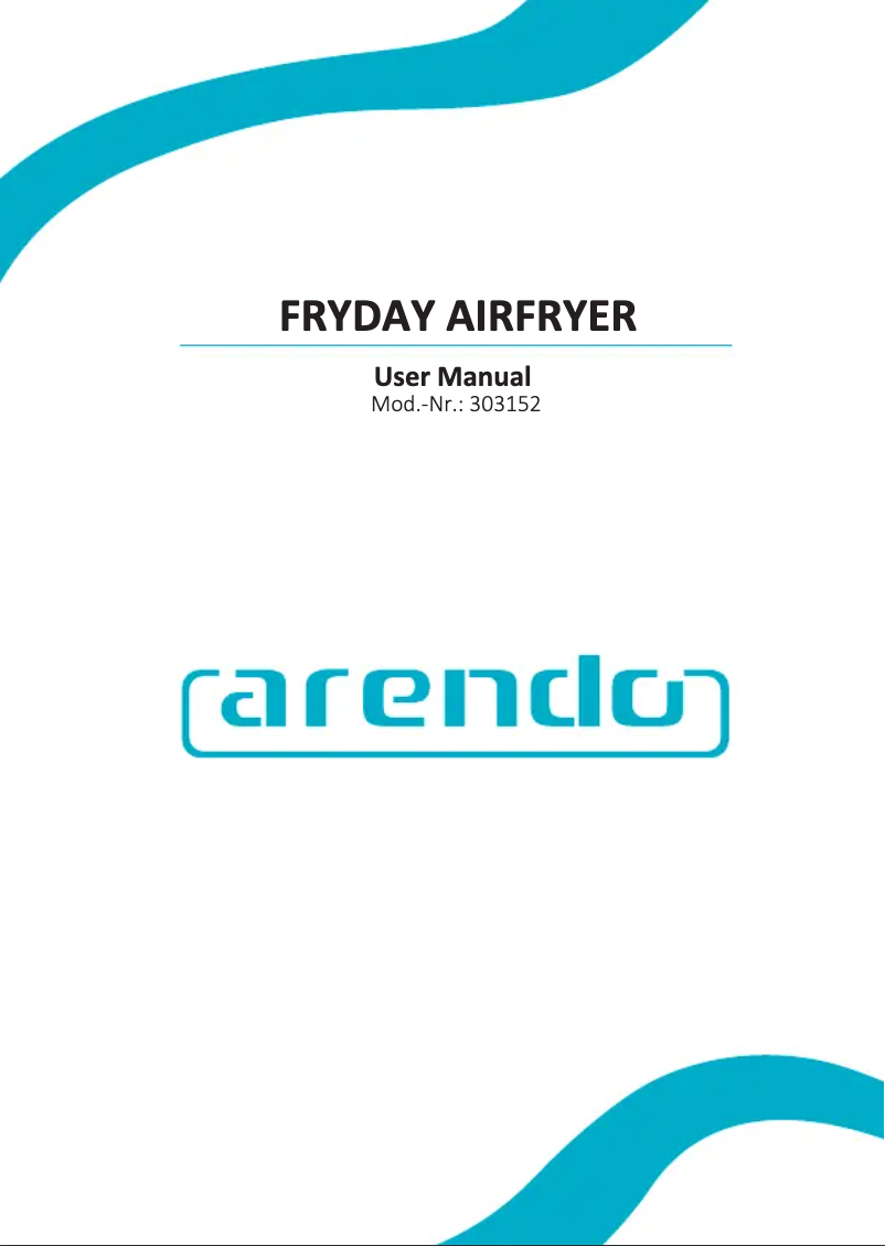 Page 1 de la notice Manuel utilisateur Arendo 303152