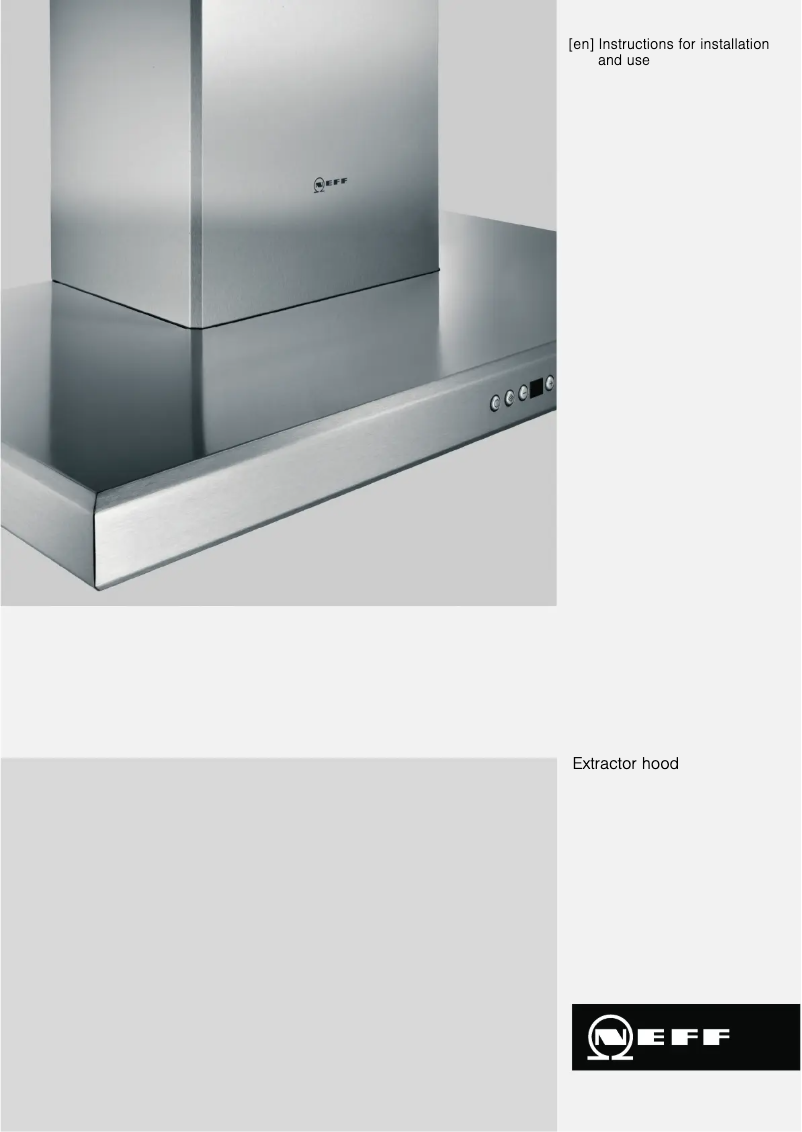 Image de la première page du manuel de l'appareil D76B21N1