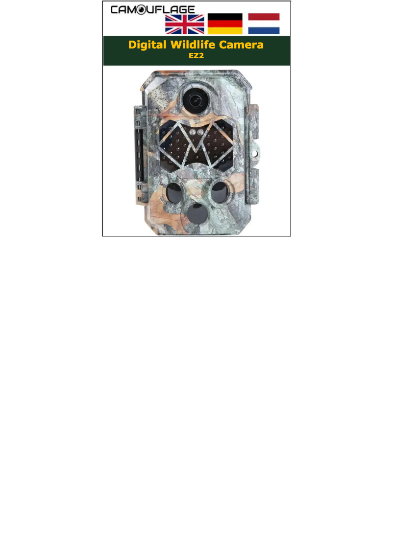 Página 1 del manual Manual de usuario Camouflage EZ2