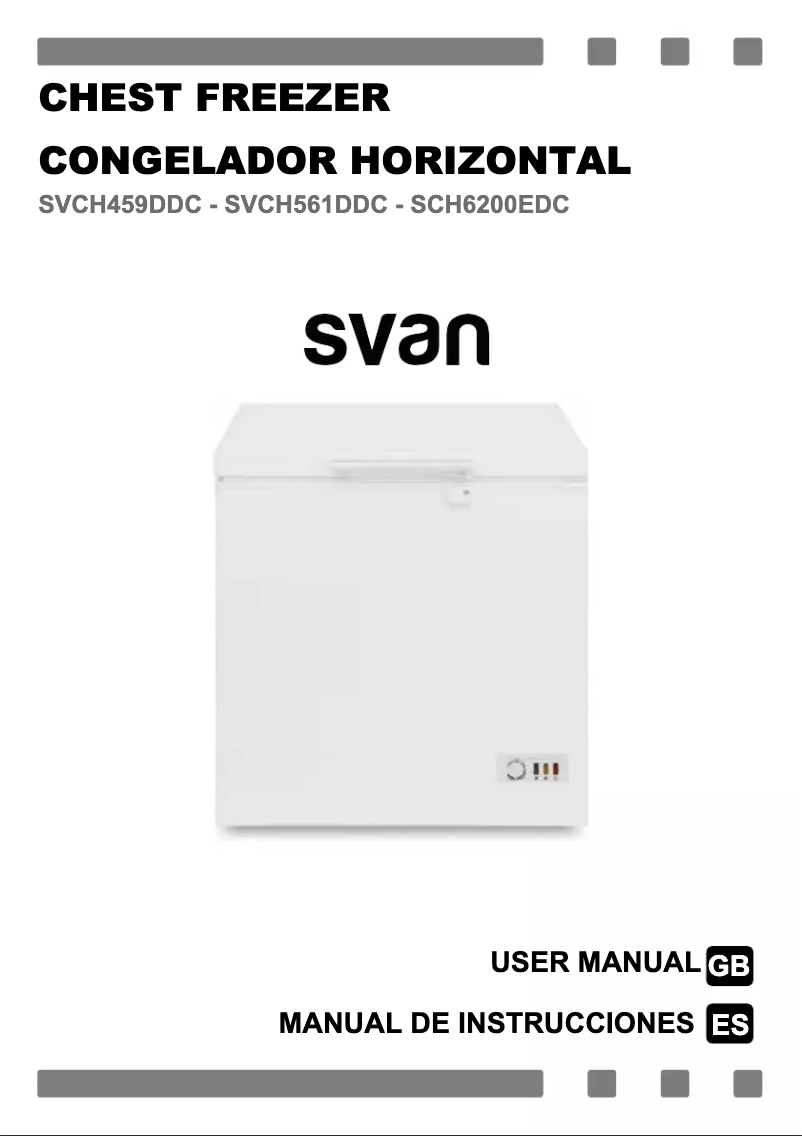 Page 1 de la notice Manuel utilisateur SVAN SCH6200EDC