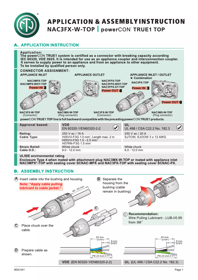 Image de la première page du manuel de l'appareil NTR-NAC3FX