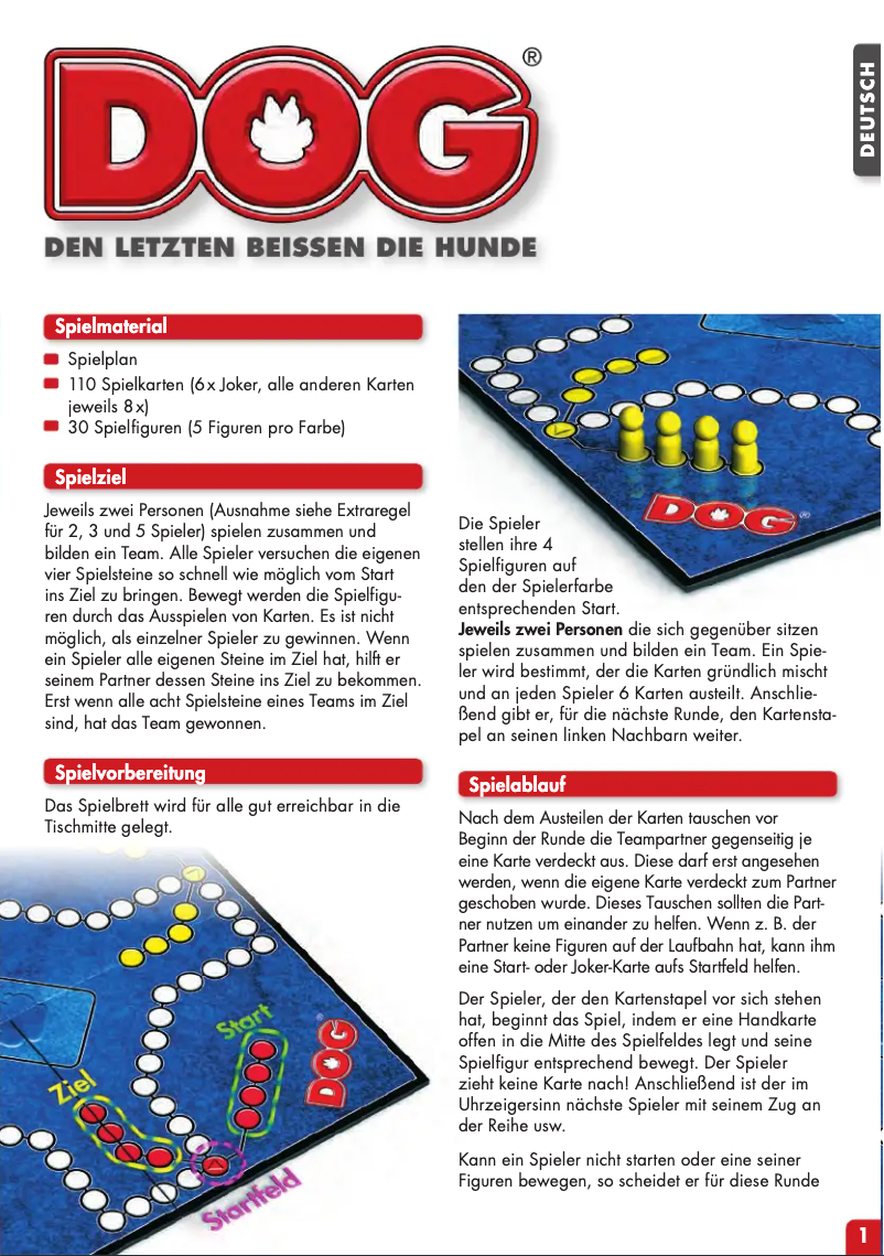 Page n°1 - Manuel utilisateur Schmidt DOG