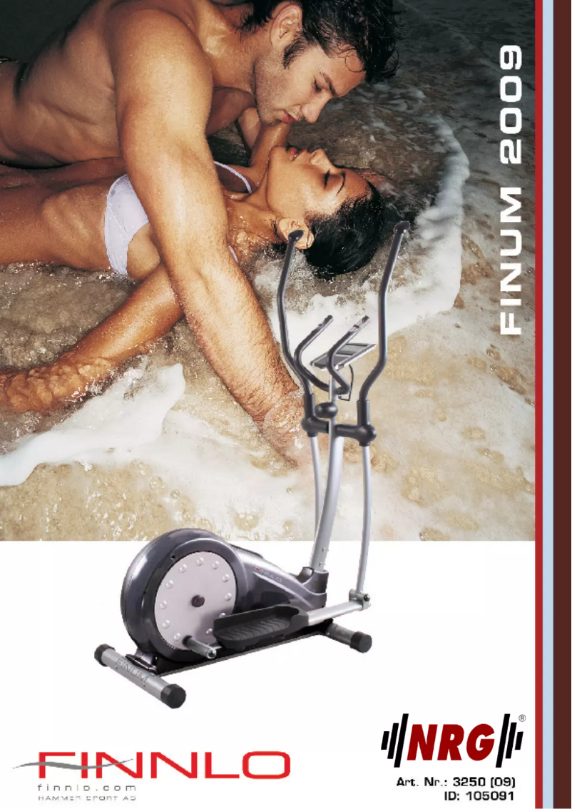 Image de la première page du manuel de l'appareil Finum 2009