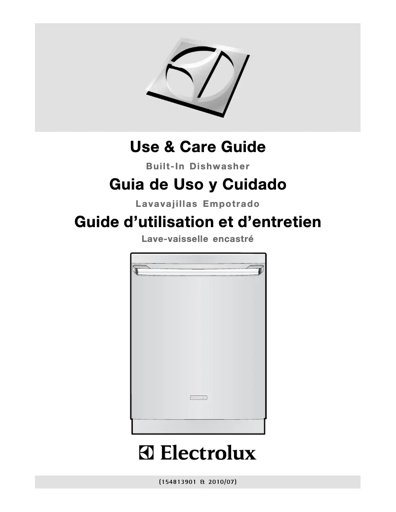 Page n°1 - Manuel utilisateur Electrolux EIDW5905JB