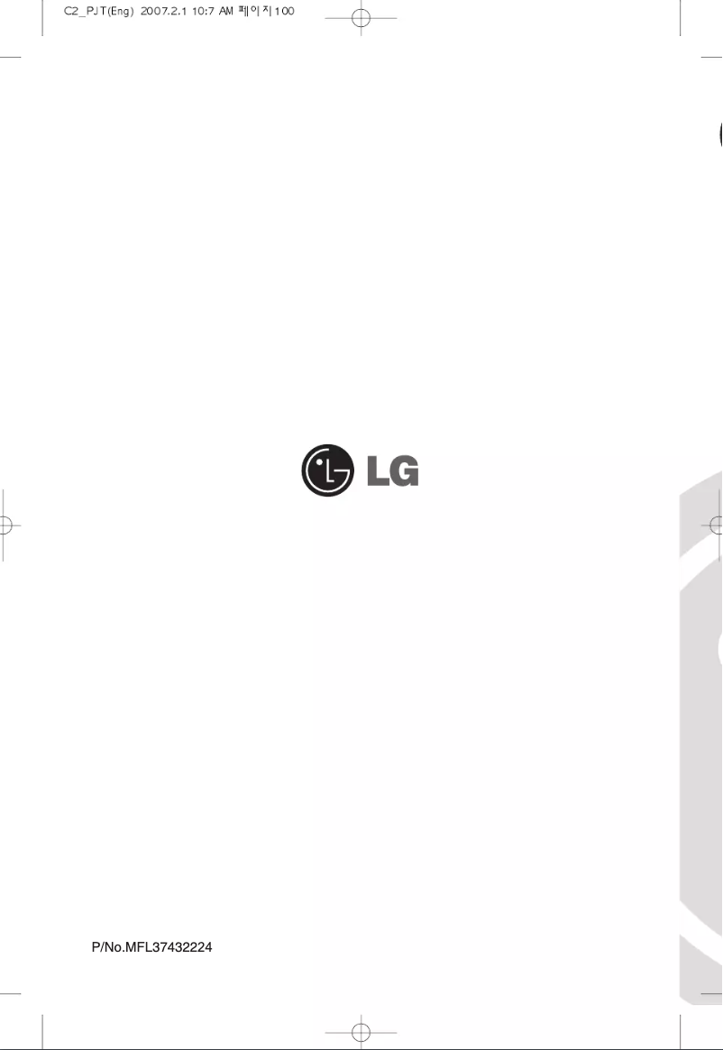 Page 1 de la notice Manuel utilisateur LG GC-305NFB