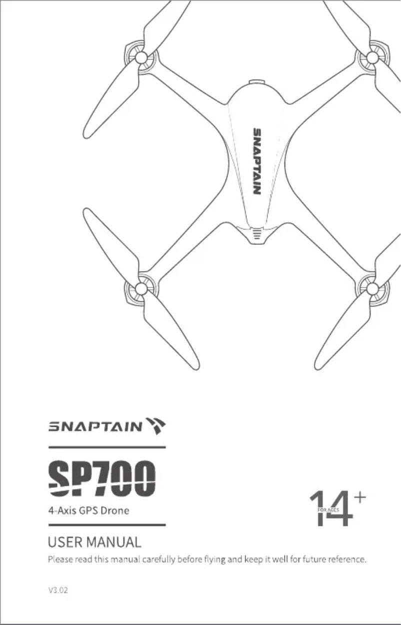 Image de la première page du manuel de l'appareil SP700