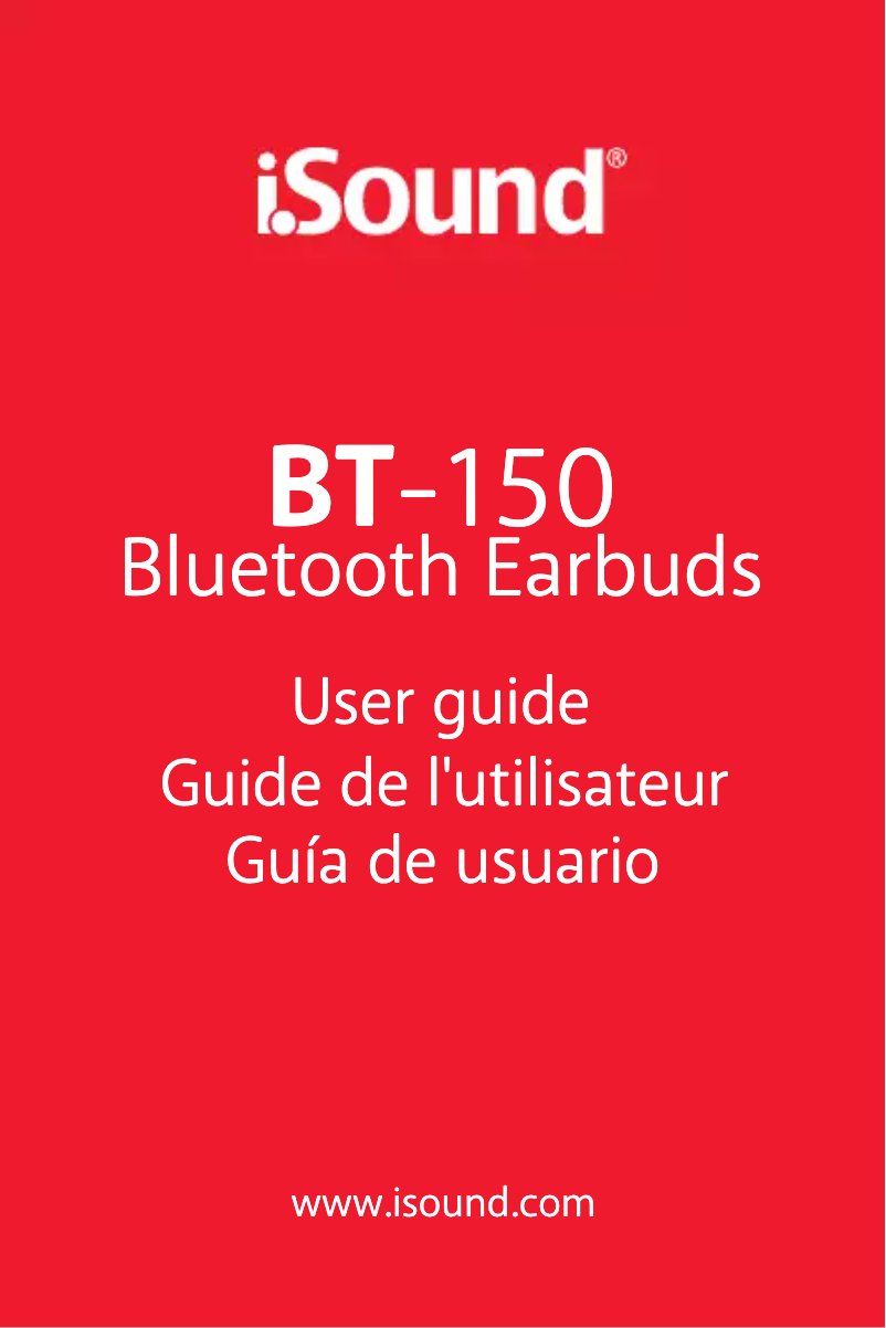 Page n°1 - Manuel utilisateur i.Sound BT-150