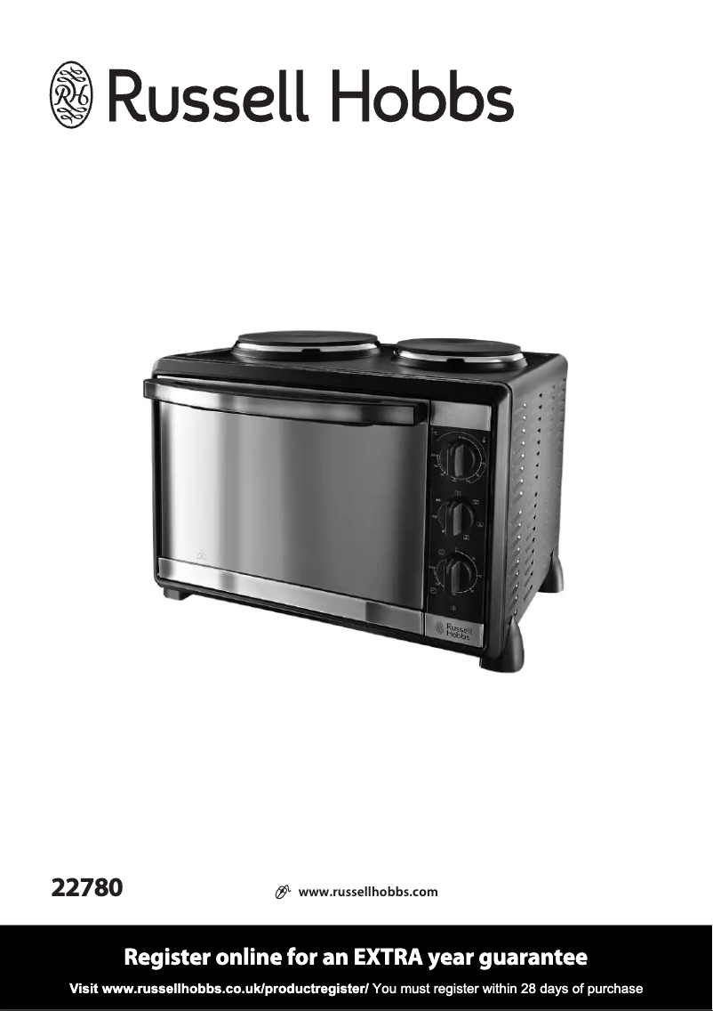 Image de la première page du manuel de l'appareil 22780