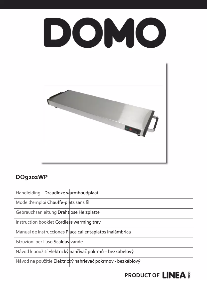 Image de la première page du manuel de l'appareil DO9202WP