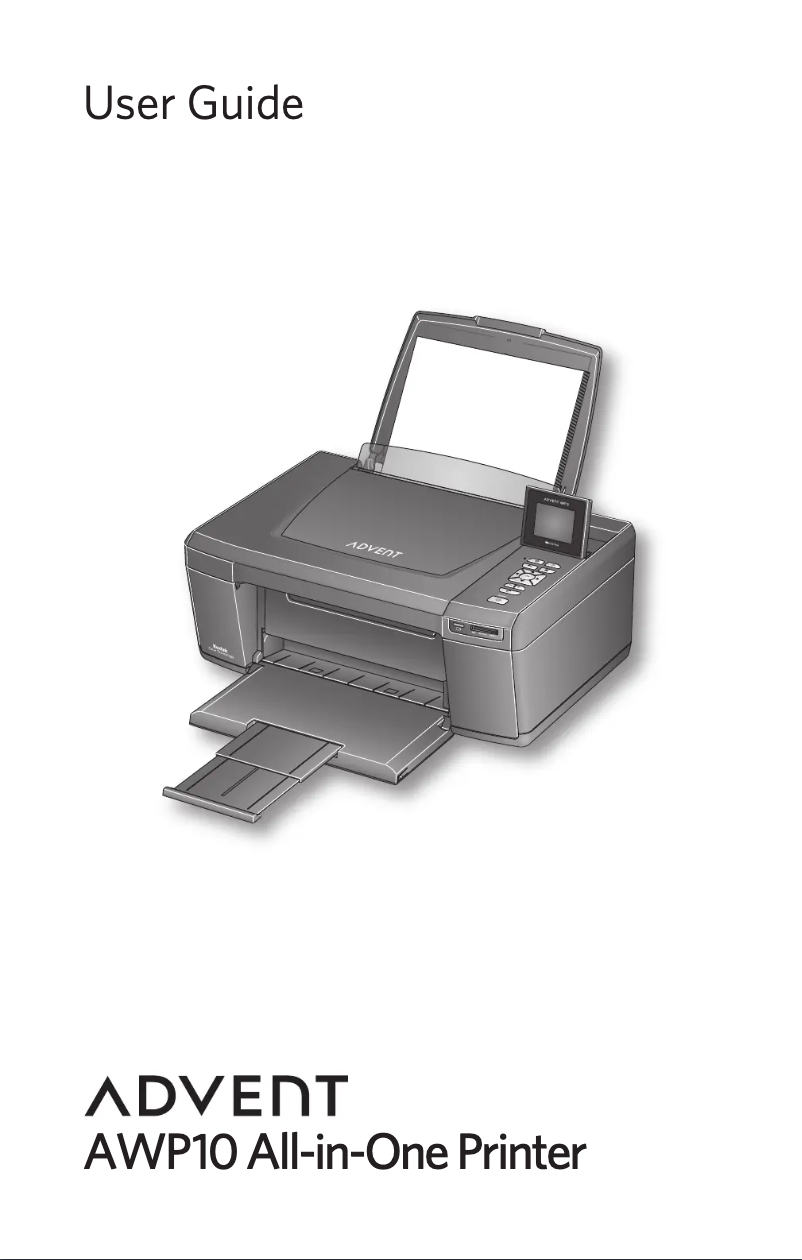 Page n°1 - Manuel utilisateur Kodak Advent AWP10