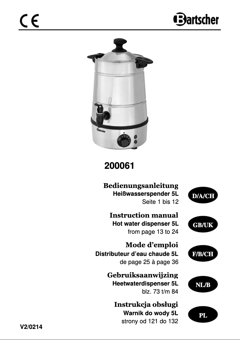Imagen de la primera página del manual del dispositivo 150993