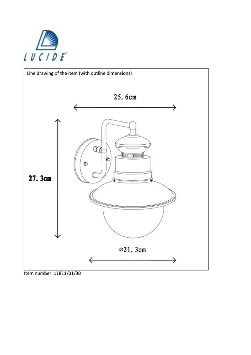 Page 1 de la notice Manuel utilisateur Lucide Figo