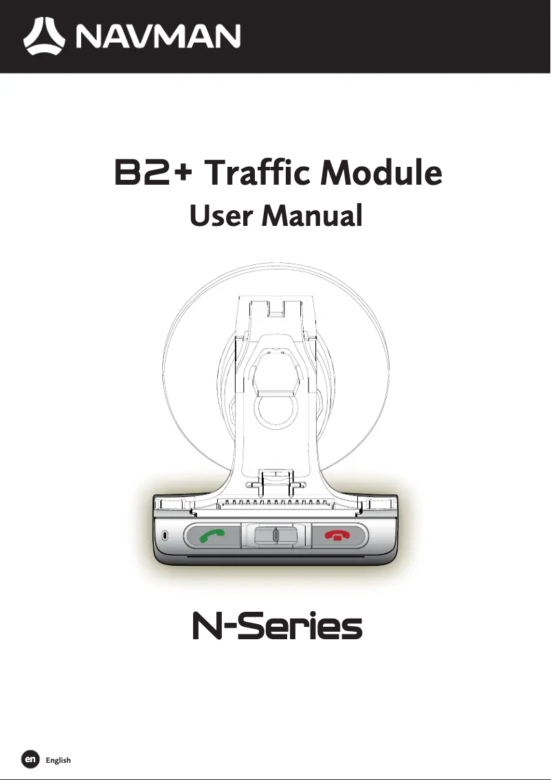 Image de la première page du manuel de l'appareil B2+ Traffic Module