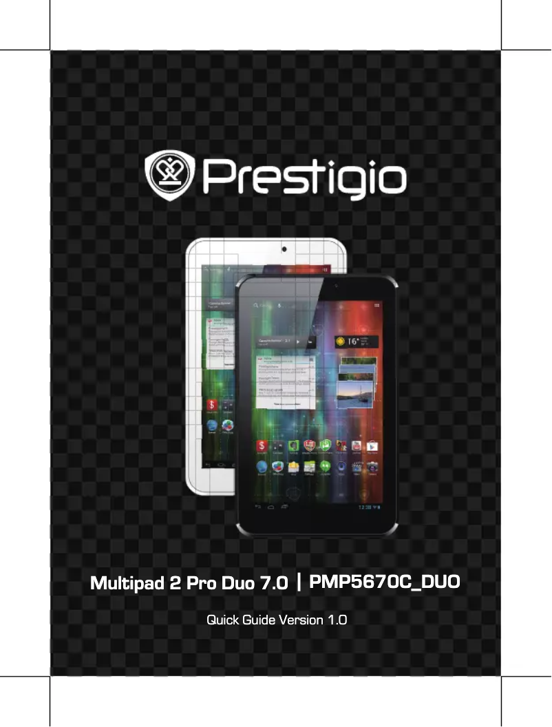 Page n°1 - Manuel utilisateur Prestigio MultiPad 7.0 Pro Duo
