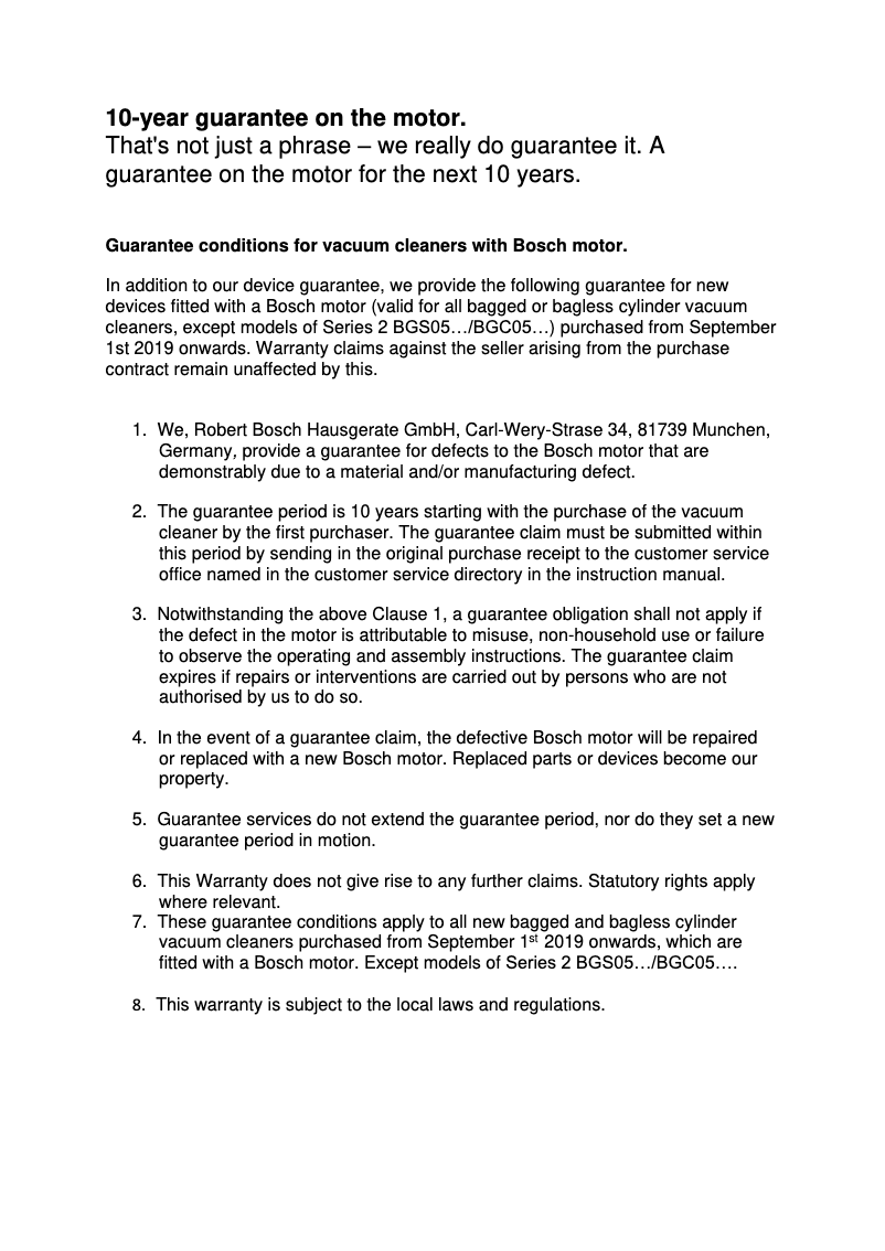 Page 1 de la notice Manuel utilisateur Bosch WAV28K90ME