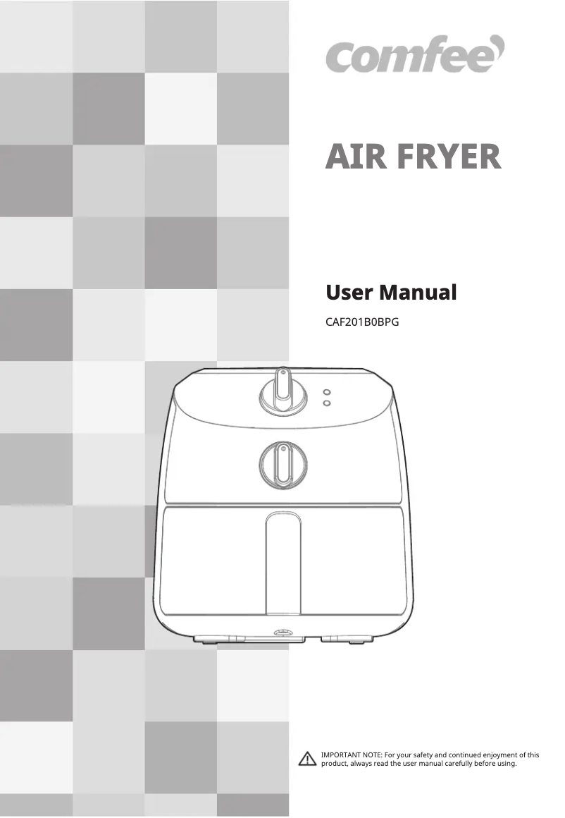 Image de la première page du manuel de l'appareil CAF201B0BPG