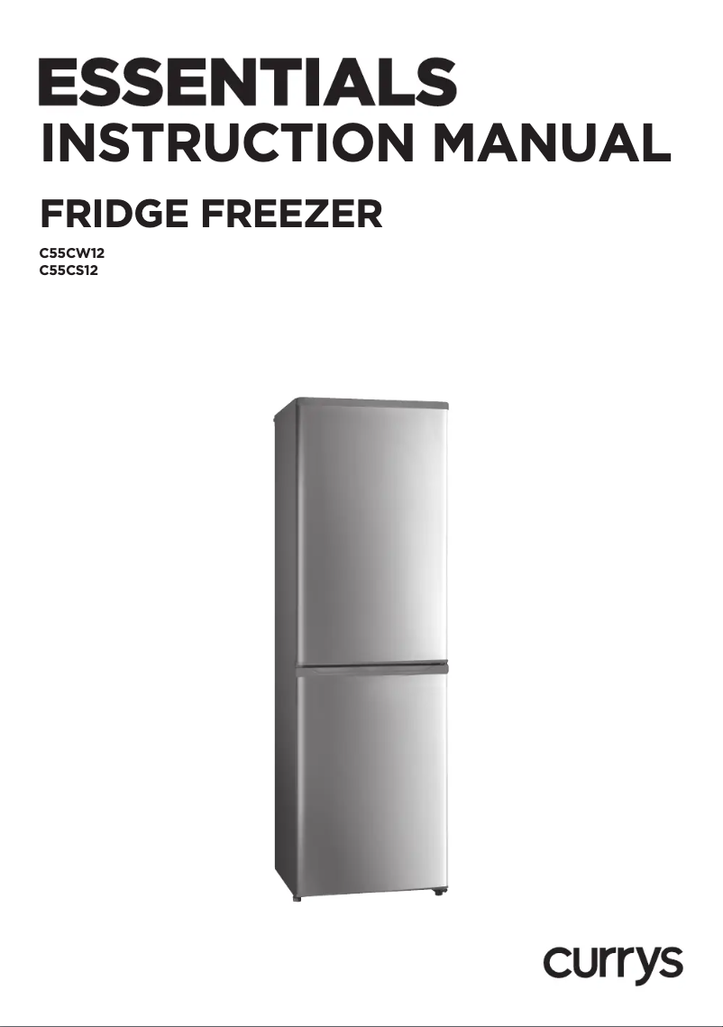 Página 1 del manual Manual de usuario Currys Essentials C55CW12