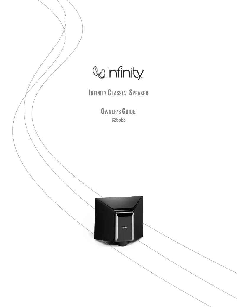 Image de la première page du manuel de l'appareil Classia C255ES