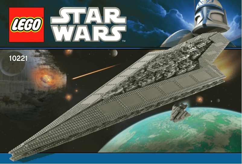 Page 1 de la notice Manuel utilisateur Lego Super Star Destroyer (TM)