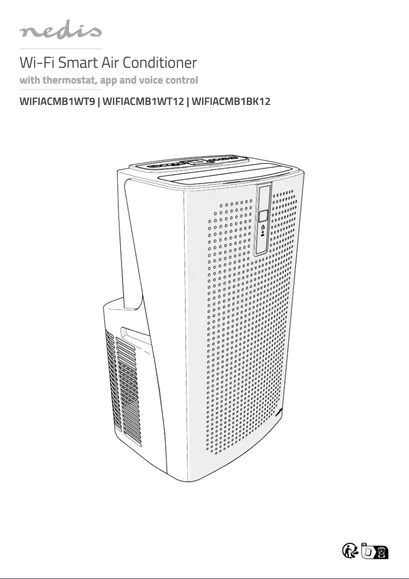 Page 1 de la notice Manuel utilisateur Nedis WIFIACMB1BK12