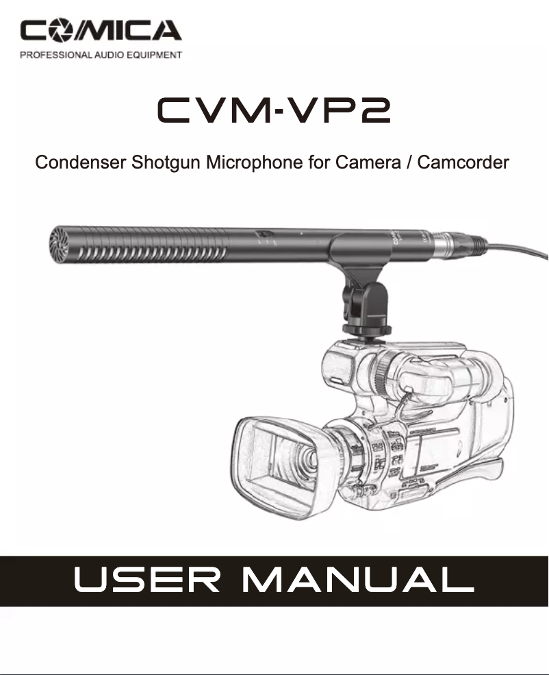 Image de la première page du manuel de l'appareil CVM-VP2