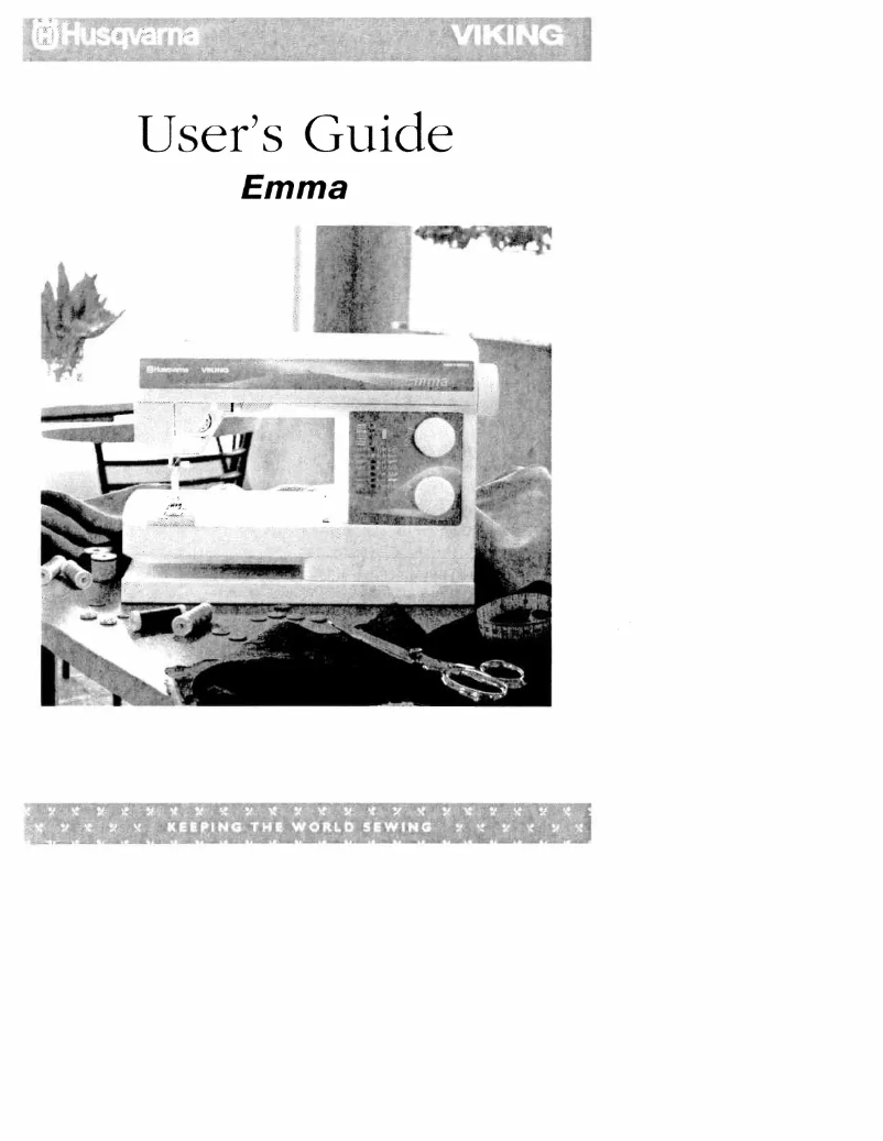 Page 1 de la notice Manuel utilisateur Husqvarna EMMA