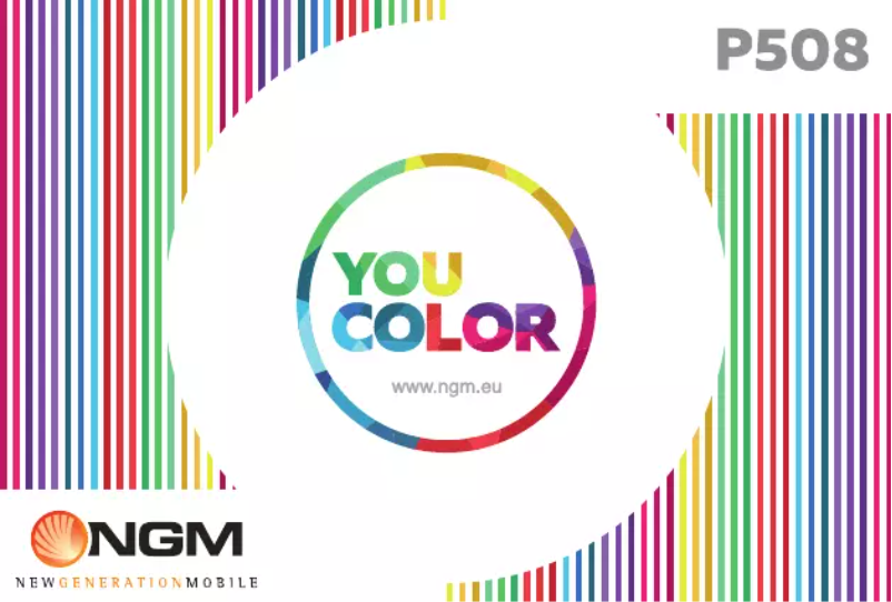 Page 1 de la notice Manuel utilisateur NGM-Mobile YC-P508/GO
