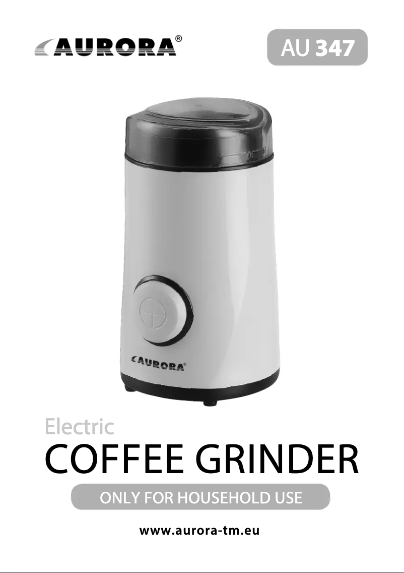 Image de la première page du manuel de l'appareil AU 347