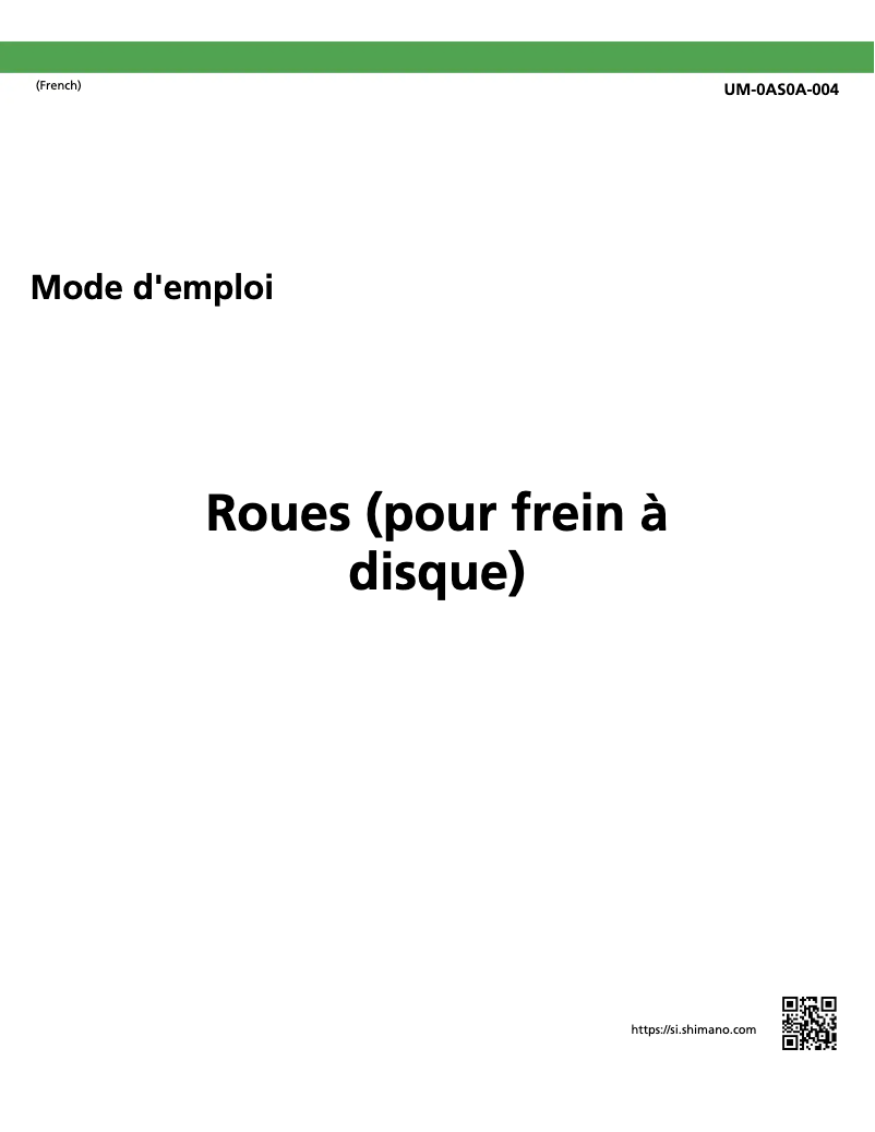 Image de la première page du manuel de l'appareil WH-R9270-C50-TU-R