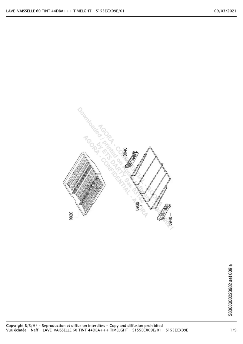 Page n°1 - Manuel utilisateur Neff S155ECX09E