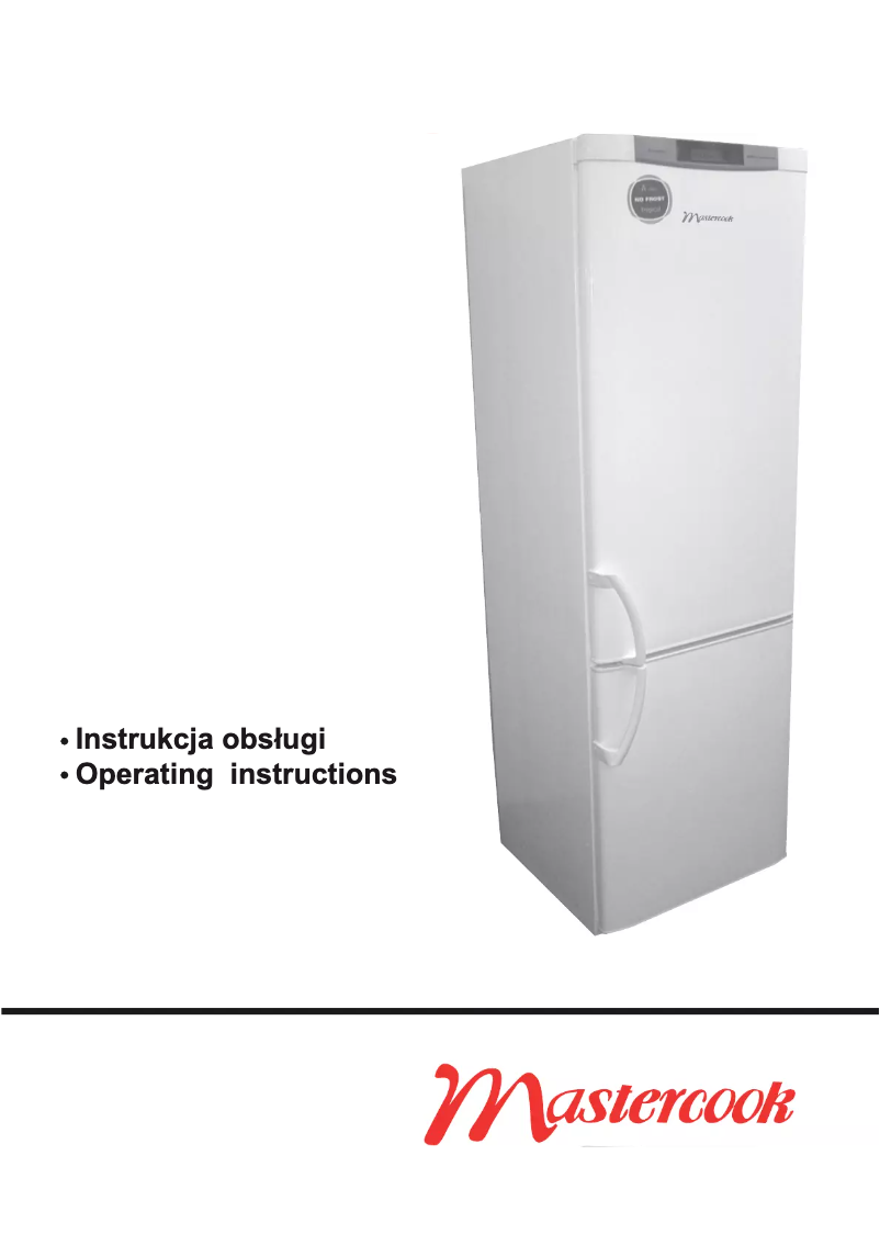 Page n°1 - Manuel utilisateur Mastercook LCE-818NFXW