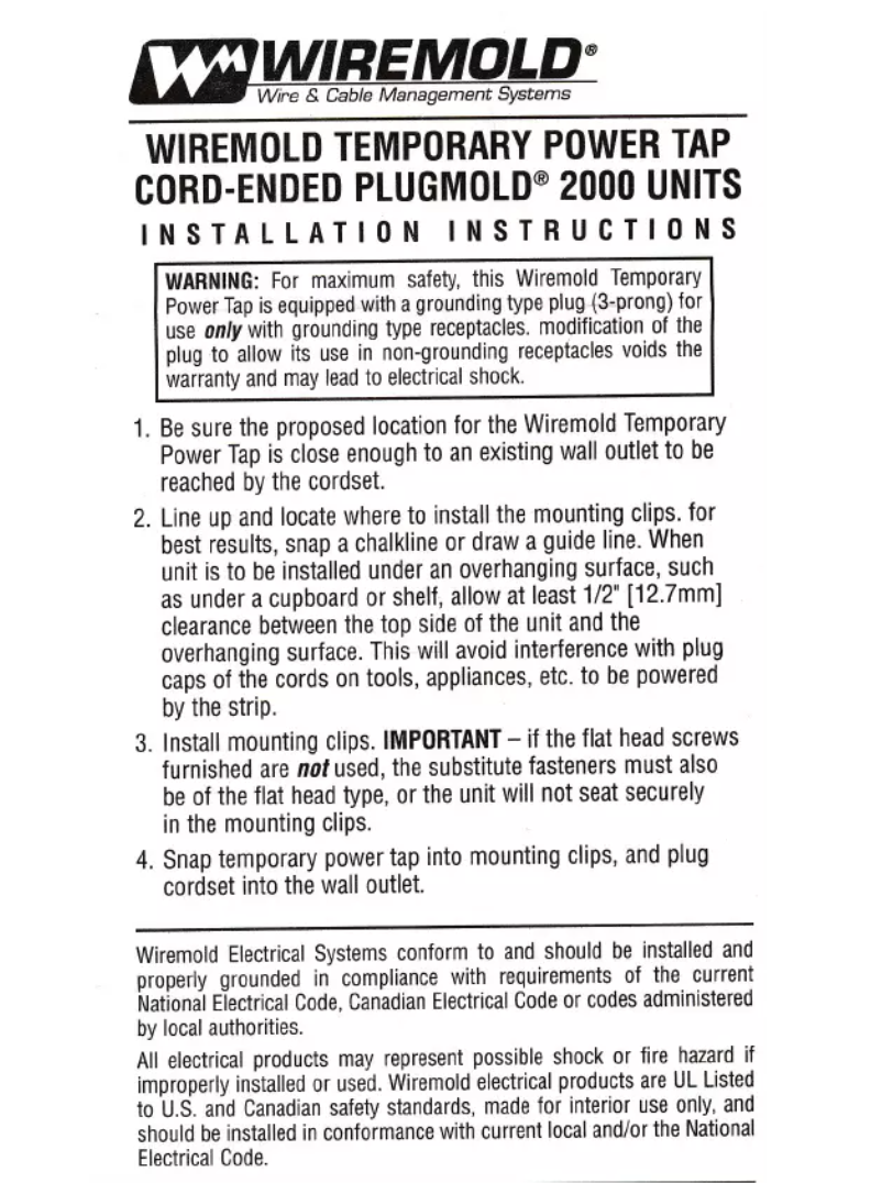 Imagen de la primera página del manual del dispositivo V20GB306