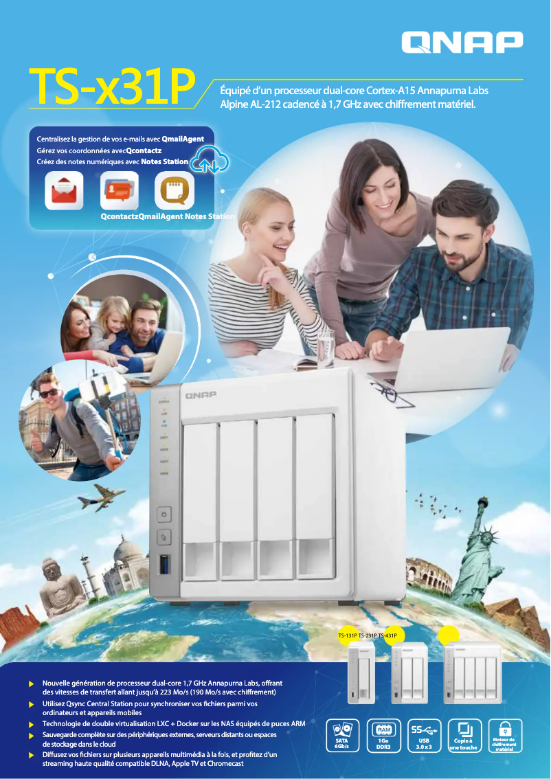 Image de la première page du manuel de l'appareil TS-431P