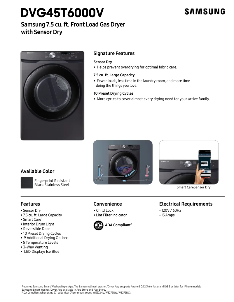 Image de la première page du manuel de l'appareil DVG45T6000V