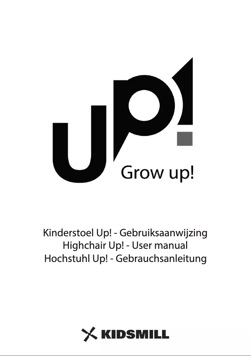 Page n°1 - Manuel utilisateur Kidsmill Up!