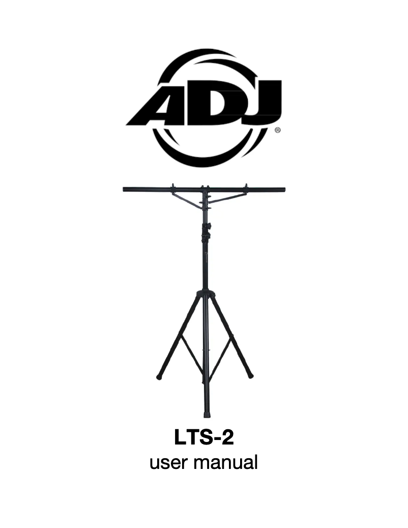 Image de la première page du manuel de l'appareil LTS-2