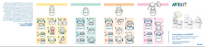 Page 1 de la notice Manuel utilisateur Philips AVENT SCD271